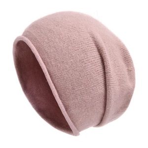 Blush Winter Knit Beanie